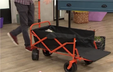 Vår hopfällbara vagn är en storsäljare på QVC UK