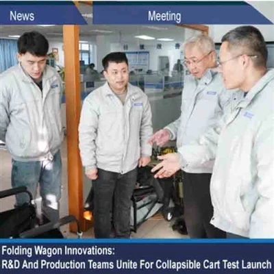 Folding Wagon Innovations: FoU- och produktionsteam förenas för testlansering...