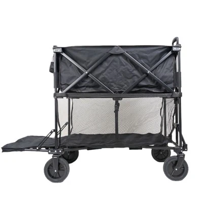 Största dubbeldäckare Beach Folding Wagon