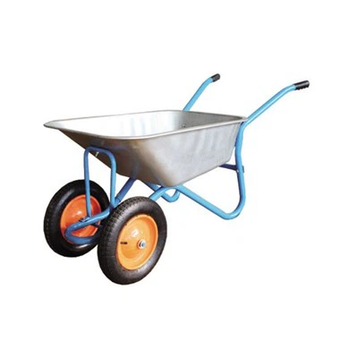 WB6437 Balanserad design Dubbel skottkärra